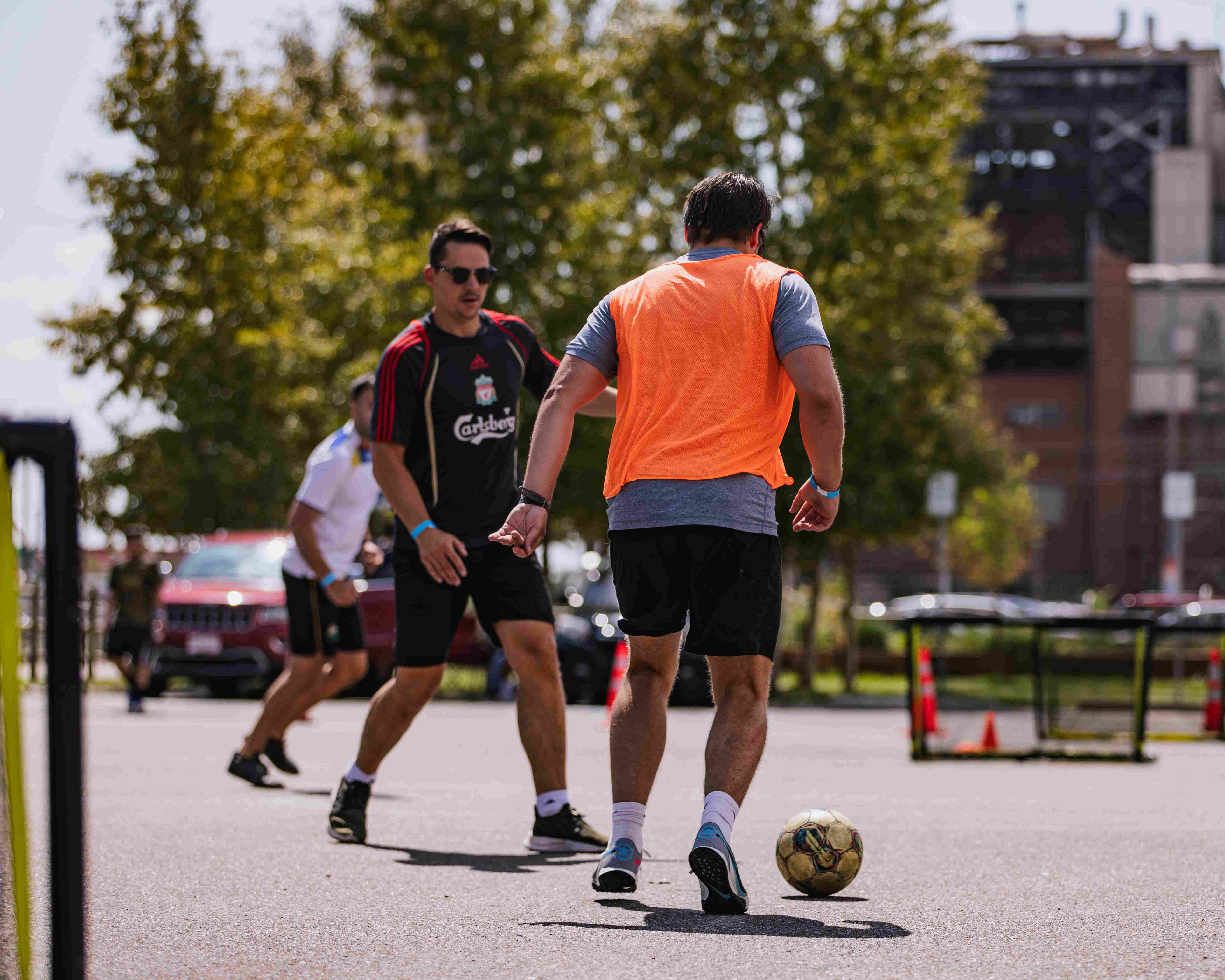 Bare Bones Soccer X Raíces Brewing Parking Lot Soccer Series