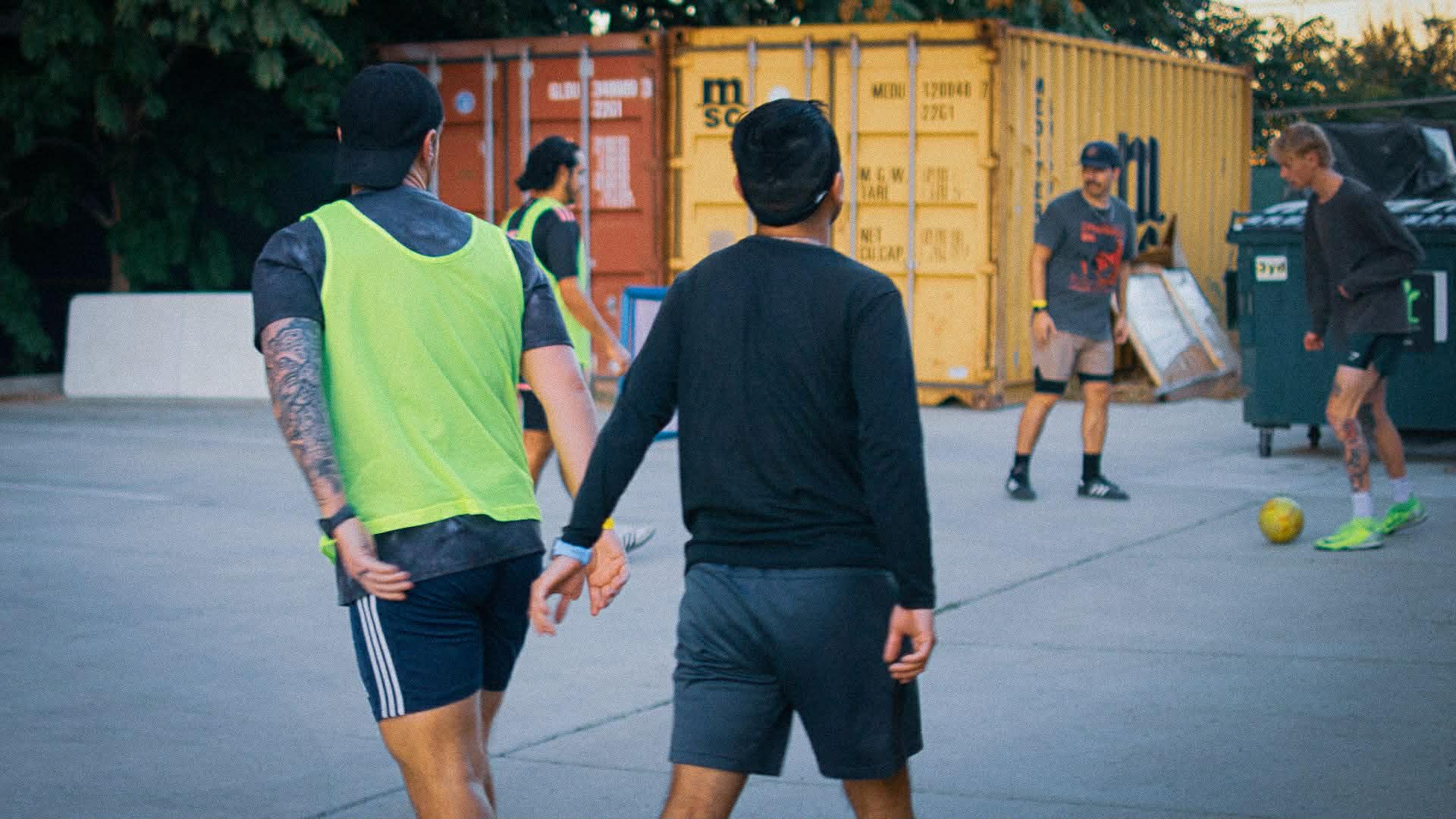 pickup soccer at Waldschänke Ciders & Coffee denver colorado